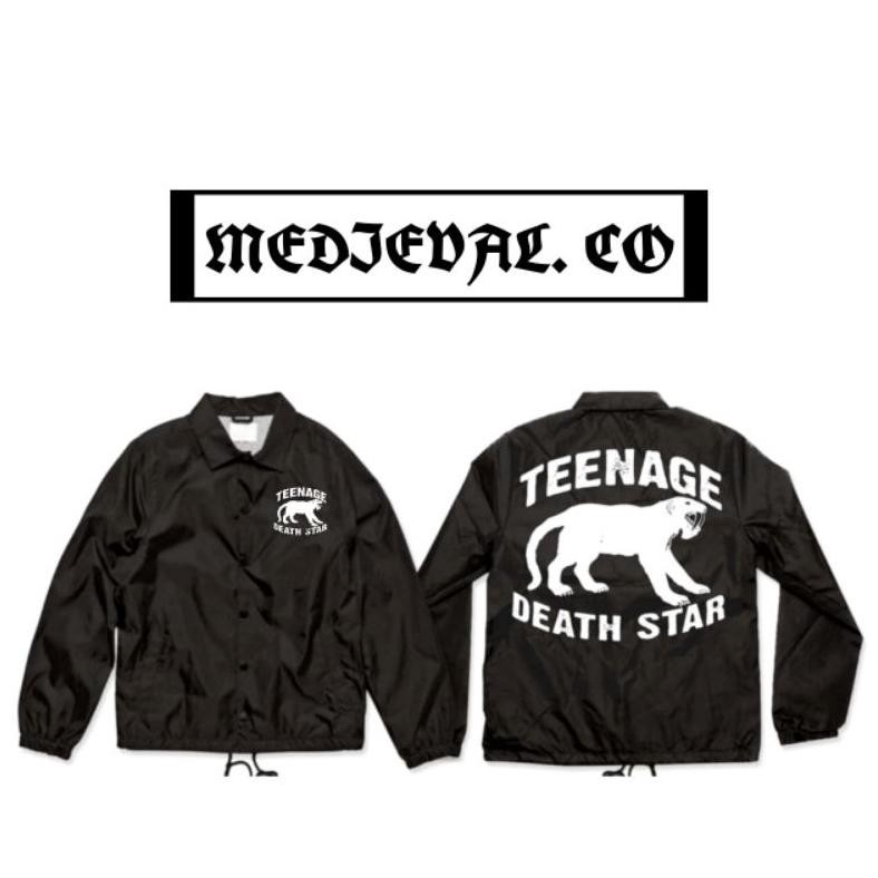 Coach Jacket Teenage Death Star - Windbreaker Beginner Terror Loudsonic Hitam Pria Dewasa - Termurah