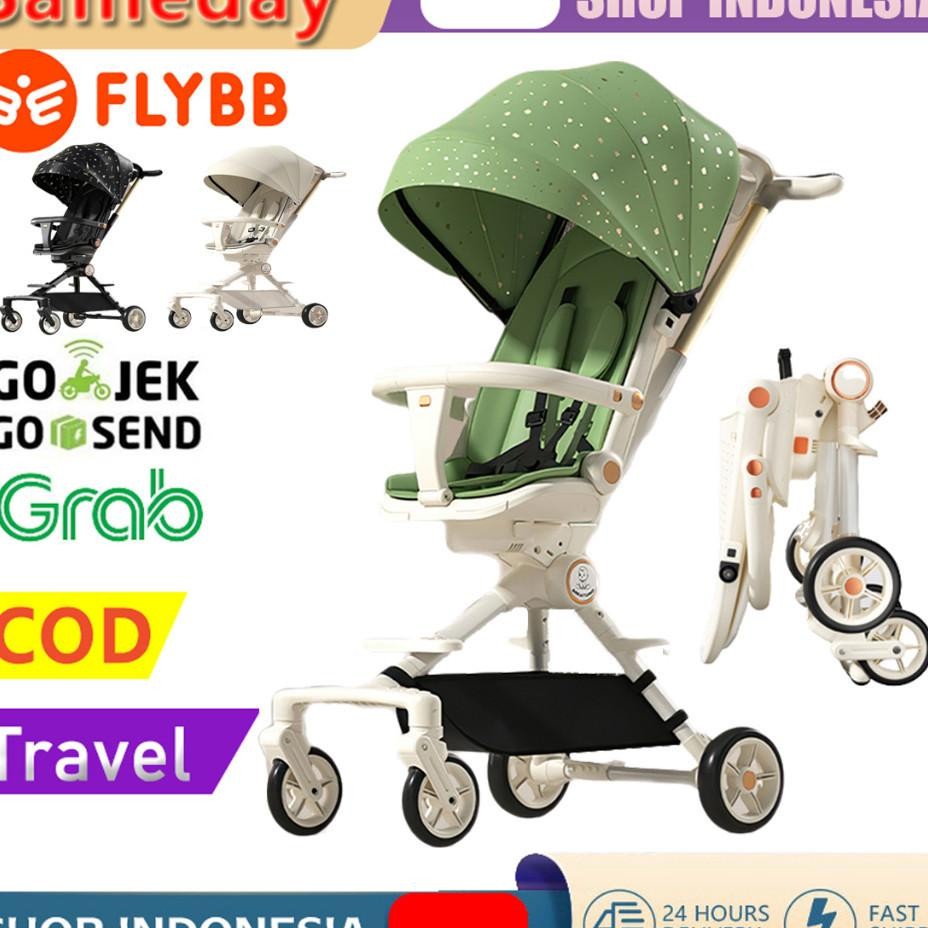 Flyereta Dorong Bayi Troller Baby Lipat 2 Arah Travelling Troller Bayi