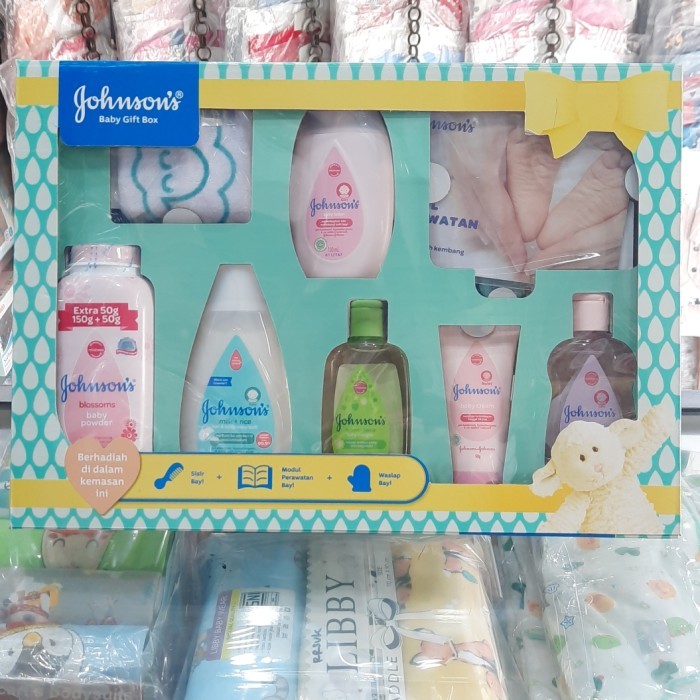 Johnson's Baby Gift Set Box Paket Kado Perlengkapan Bayi
