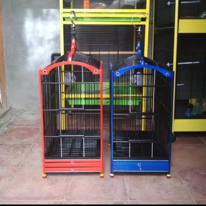 Kandang burung kotak replika ebod no 2