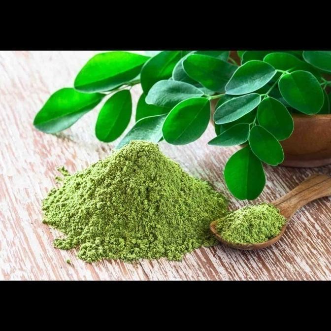 

=+=+=+] Daun kelor bubuk 500gram morringa leaf powder