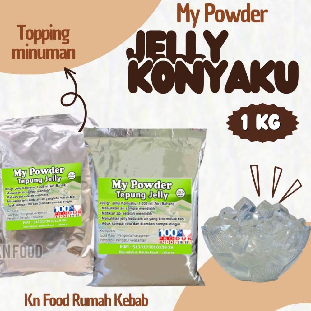 

Jelly Konyaku Powder Reguler Kemasan 1 kg
