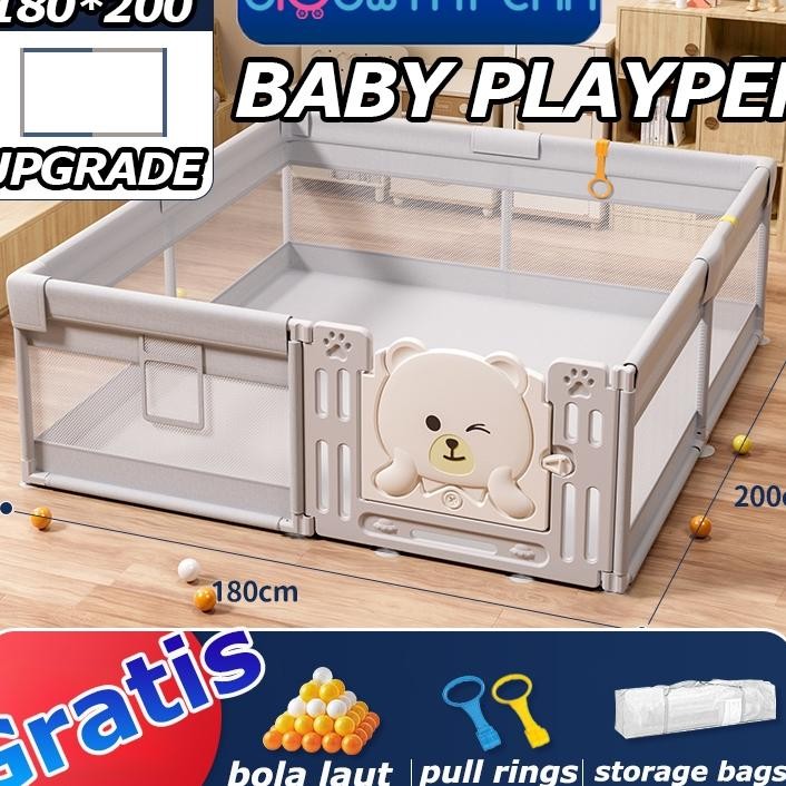 Pagar Bayi Panda Pagar Mainan Ana Baby Fence Ooh Play Fence Pagar Ana Baby Fence