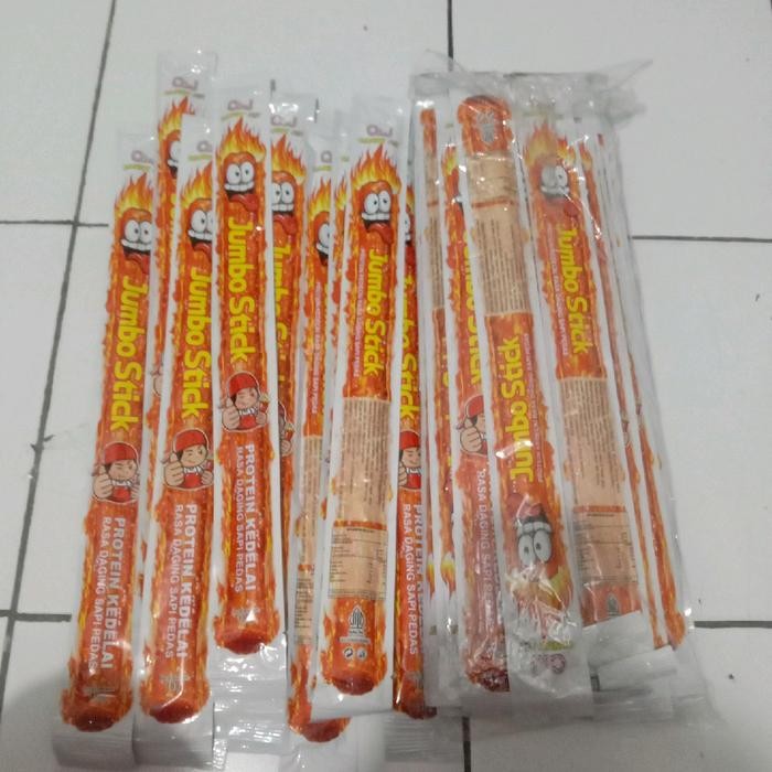 

LIMITED EDITION {PAKET RESELLER) JUMBO STICK LATIAO C&J (1 DUS 12 BOX 20) BPOM Pedas Food