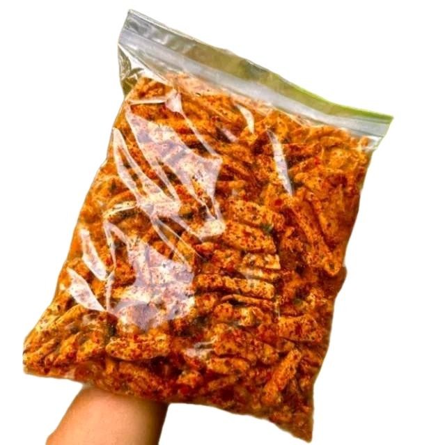 

SPECIAL 250gram basreng xtra pedas daun jeruk Food Snacks Cemilan Goreng