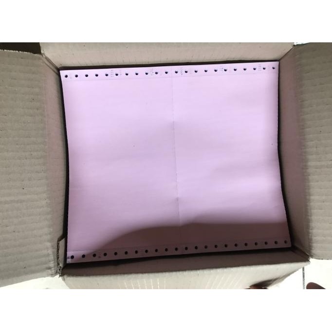 

Paper Print Continuous 9.5 X 11/2 2 Ply Kertas Continuous