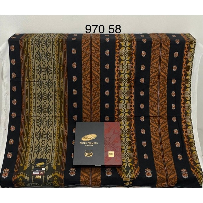 Terlaris Sarung Atlas Seri Tertinggi Super Premium 970 Gold SALE