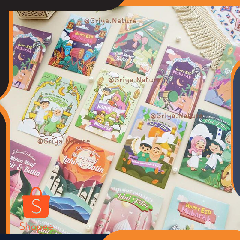 

Murah [COD] Altadiosbaby | 5 pcs Amplop Lebaran KECIL Murah Motif ANAK MUSLIM ALK 100gsm | Amplop Idul Fitri Murah | Amplop Hari Raya | Angpao Lebaran Termurah Exclusive | Angpau Lucu Kekinian | Amplop Sangu Bisa Pilih Motif - AM KECIL Takbiran Elegan