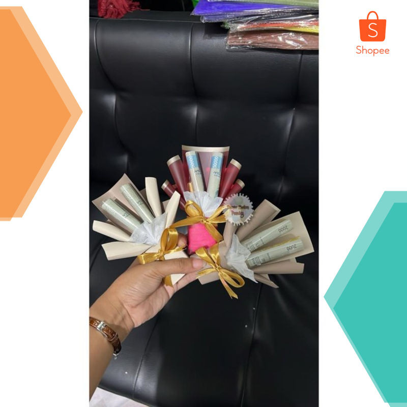 

Grosir Buket Uang Mini Angpao / Buket THR Lebaran Kosongan - Buket uang mini Elegan