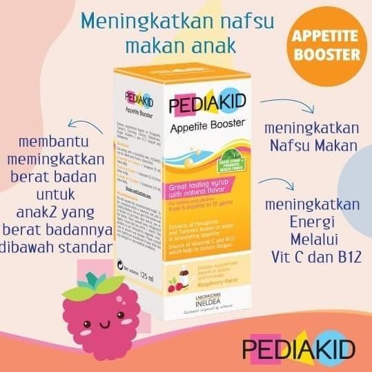 Ready pediakid appetite booster vitamin penambah nafsu makan anak Pediakid