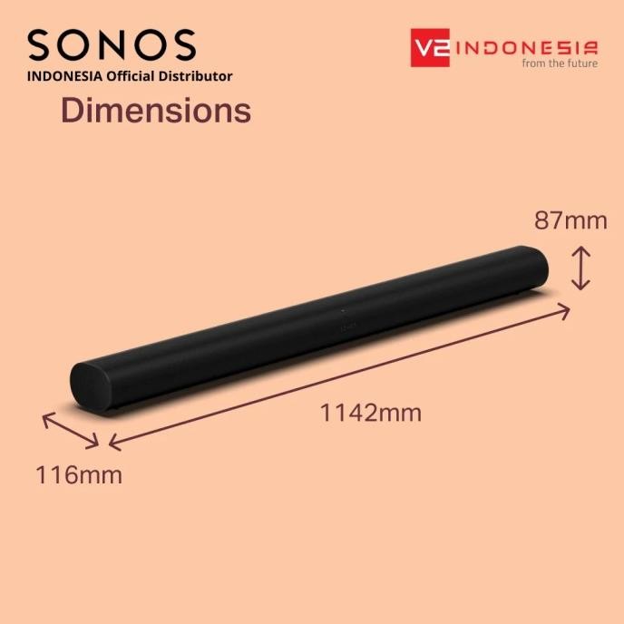 Sonos Arc Ultra Smart Soundbar - Black New Stok