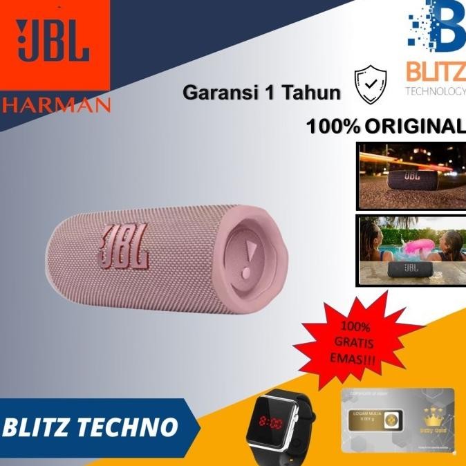 Jbl Flip 6 Speaker Bluetooth Waterproof Portable Jbl Flip 6 Flip6 New Stok