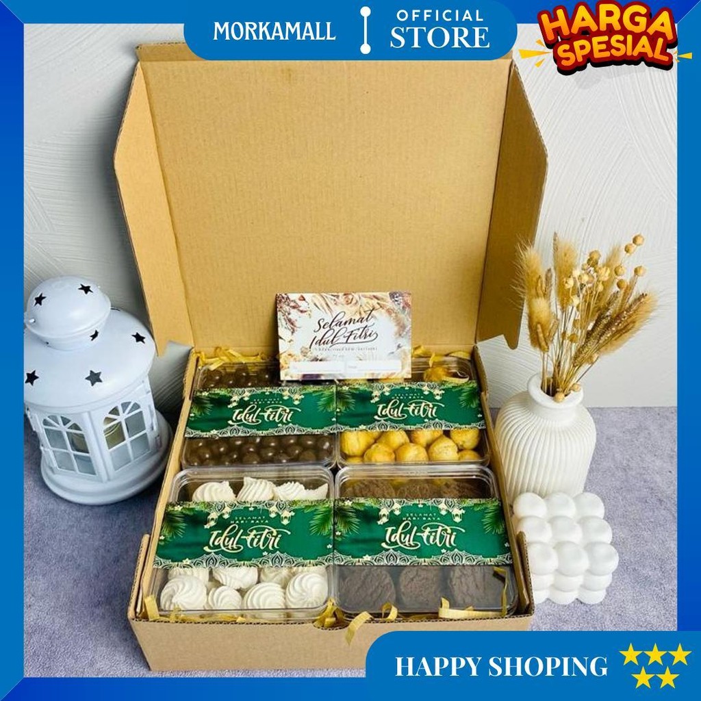 

Hampers Kue Kering Natal/Eid/Birthday/Giftbox D Gratis Ongkir
