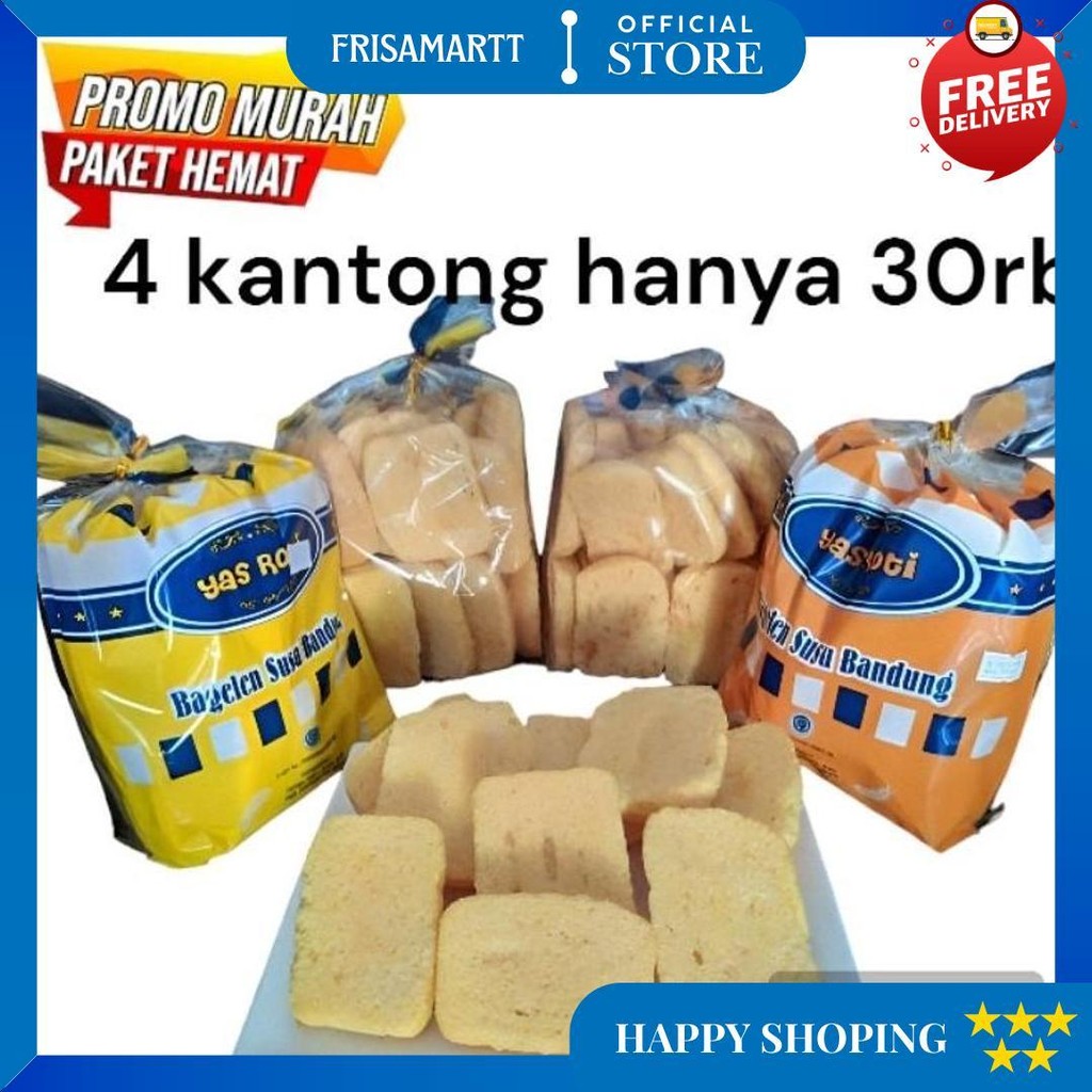 

Kue/Roti Kering Bagelen 1 Dus Isi 4 Varian Mix Keju Susu Coklat D Best Seller
