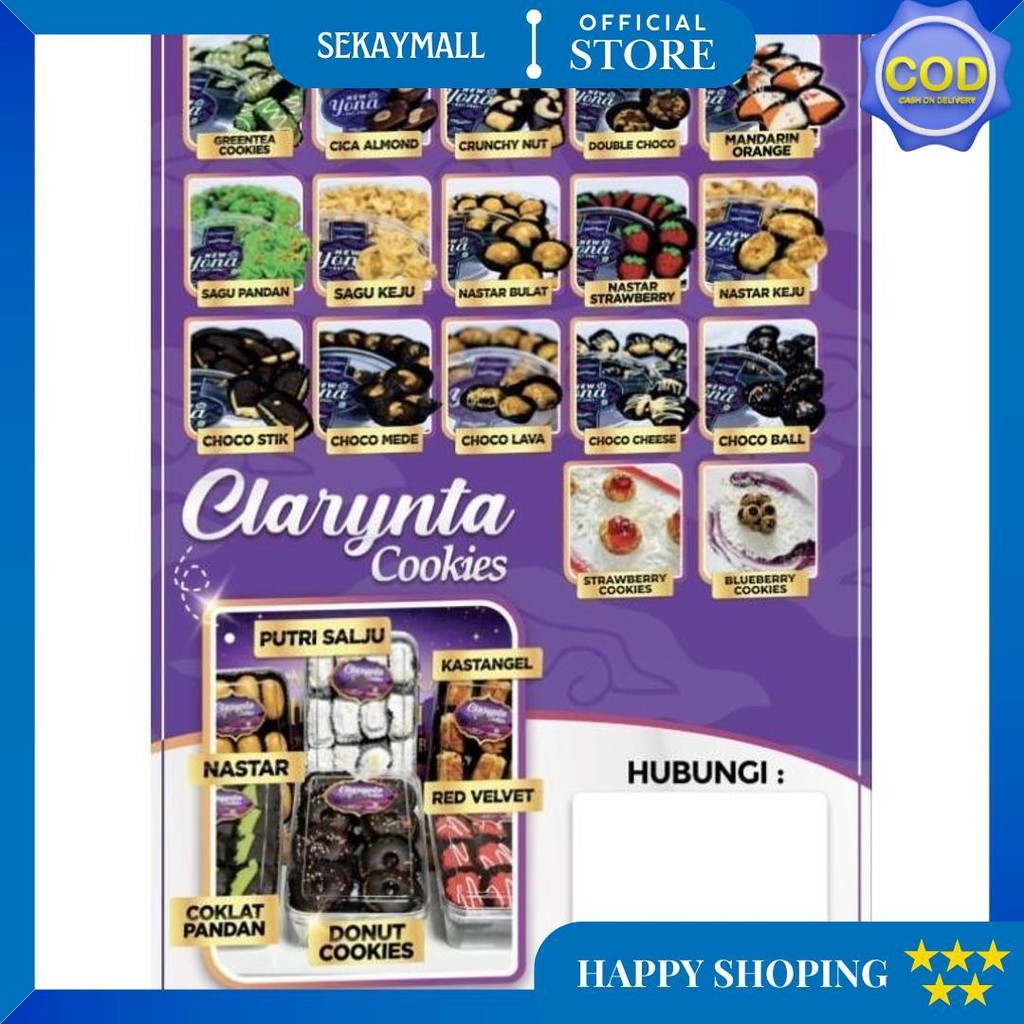 

Yona Cookies Bandung Tersedia Layanan Antar Instant L Kue Enak L Kue Kering Murah L Cookies Cemilan L Snack Anak L Kue Utk Merayakan Hari Lebaran & Hari Idul Adha Bersama Keluarga D Best Seller