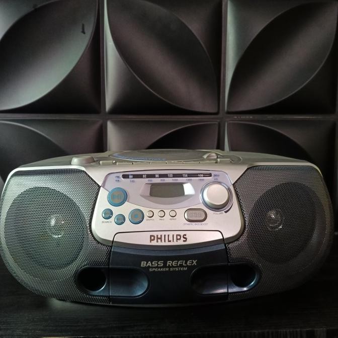 Speaker Boombox Philips Az1220 New Stok