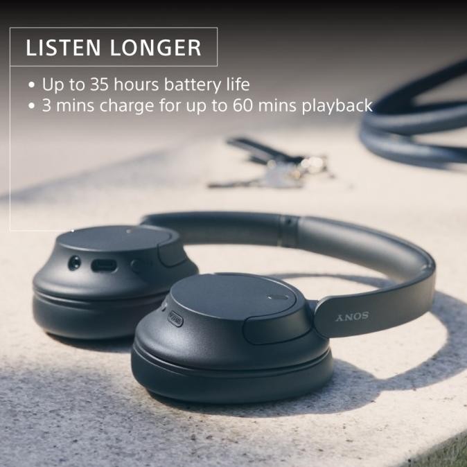 Sony Wh-Ch720N White Wireless Noise Cancelling Headphone / Ch720N New Stok