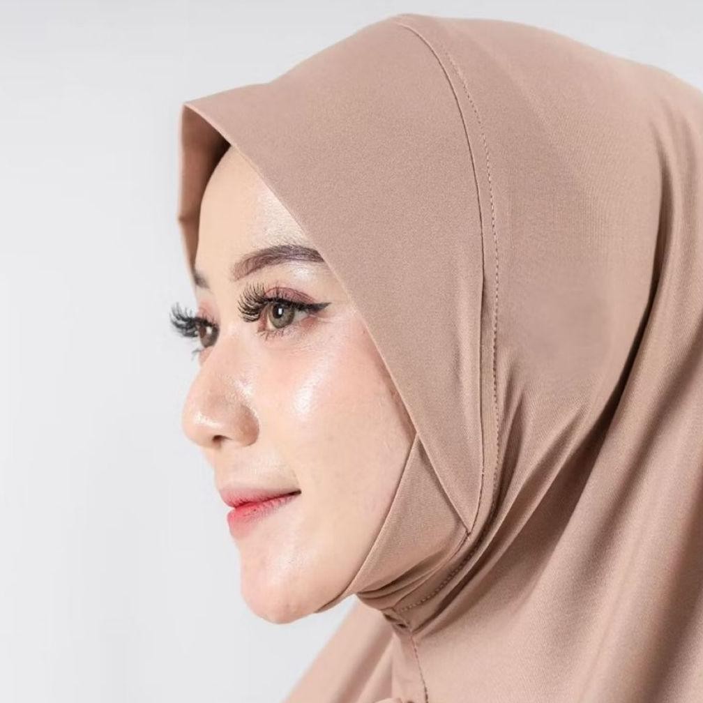Terbaru>> Hijab Bergo Sport Dagu Malaysia (Size M)/Bergo Sport Dagu Malaysia (Size M)