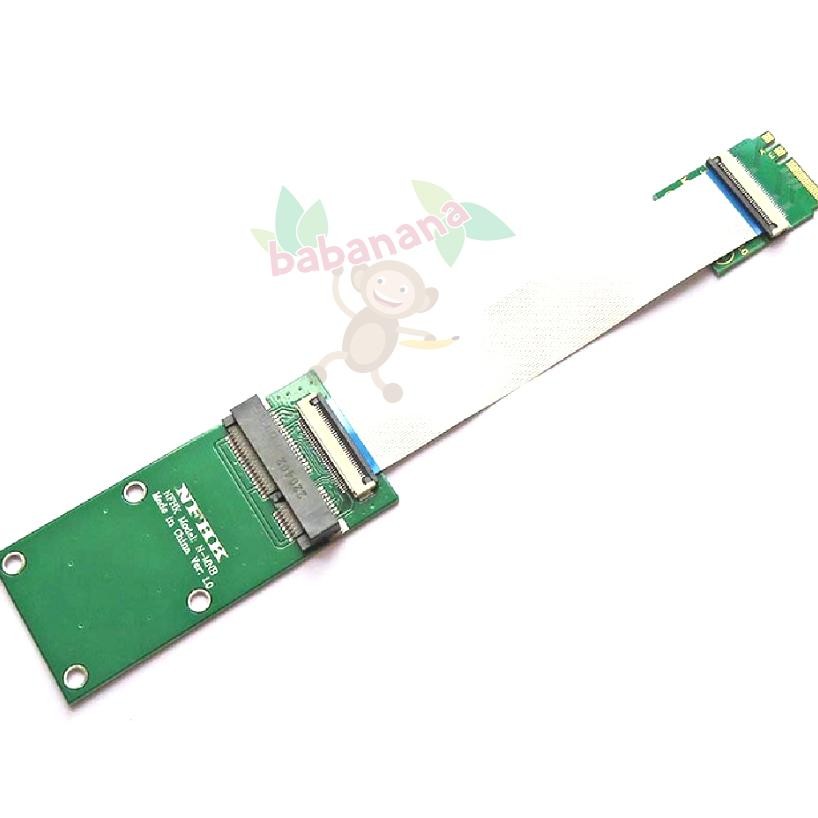 Riser Adapter Cable For M.2 Wifi Port To Mini Pcie Laptop Pci Express Extension Converter Cable Ribb