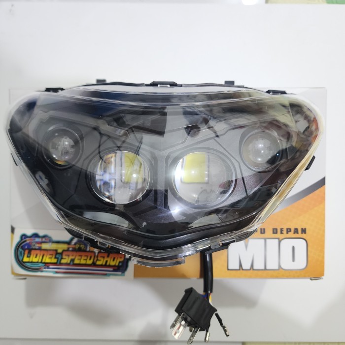 Lampu Depan Mio smile Reflektor lampu mio smile biled proyektor pnp