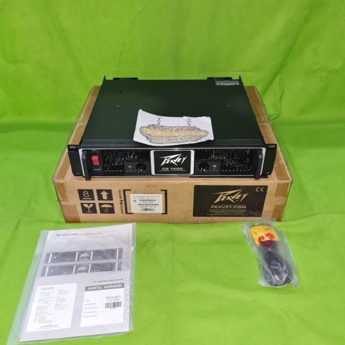 Peavey Cs-1400 2-Channel Power Amplifer Peavey Cs1400 Original New Stok