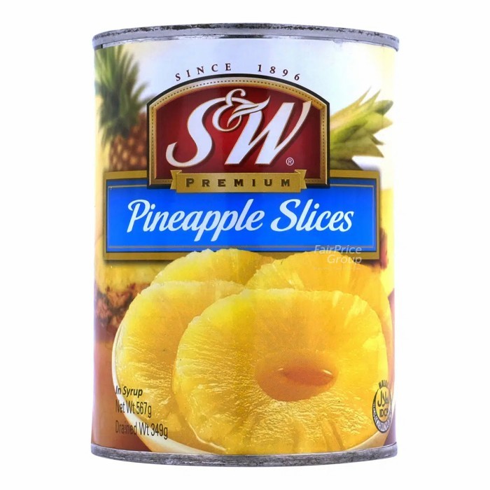 

S&W Premium Pineapples - Slices 567g