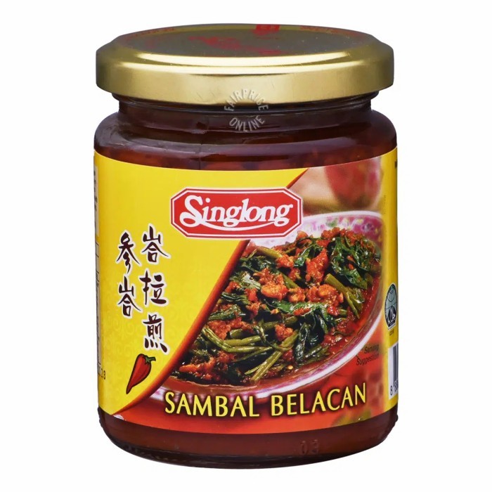 

Singlong Sambal - Belacan Chili 230g