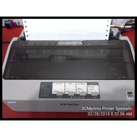Printer Bekas Dotmatrix 24Pin Epson Lq310 Bergaransi Murah Promo Lq