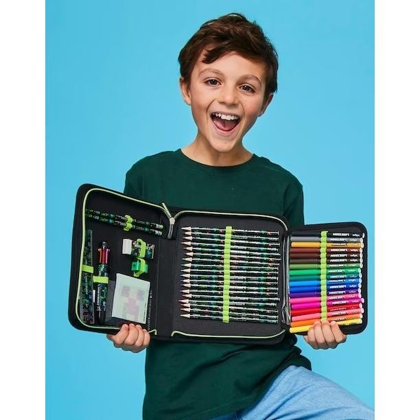 Smiggle Minecraft Backpack Lunchbag Wallet