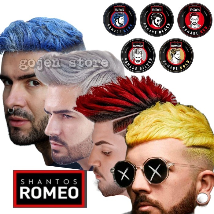 wax warna suavecito /pomade silver merah ungu hitam gold biru [kualitas terbaik]