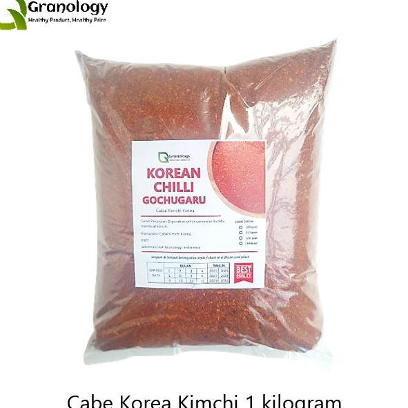 

Cabe Imchi Gochugaru Bubu Cabe Orea 1 Ilogram By Granology