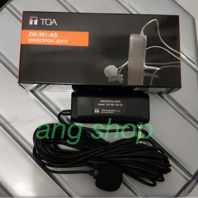 Terlaris Mic Jepit TOA ZM-360 ZM360 ZM 360 Microphone Ori / Original SALE