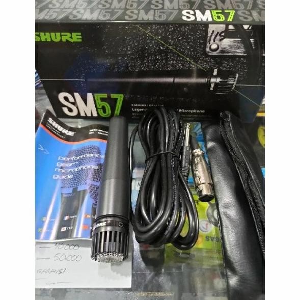 Terlaris Mic Kabel Instrumen shure SM57 Microphone Terbaik SALE