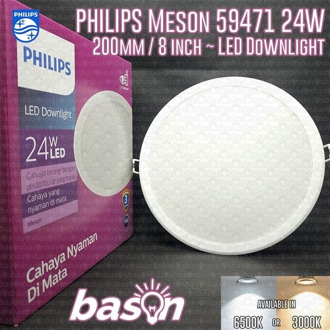 JUAL PHILIPS LED Downlight 59471 Meson 24W 8inch 200 Gen 3