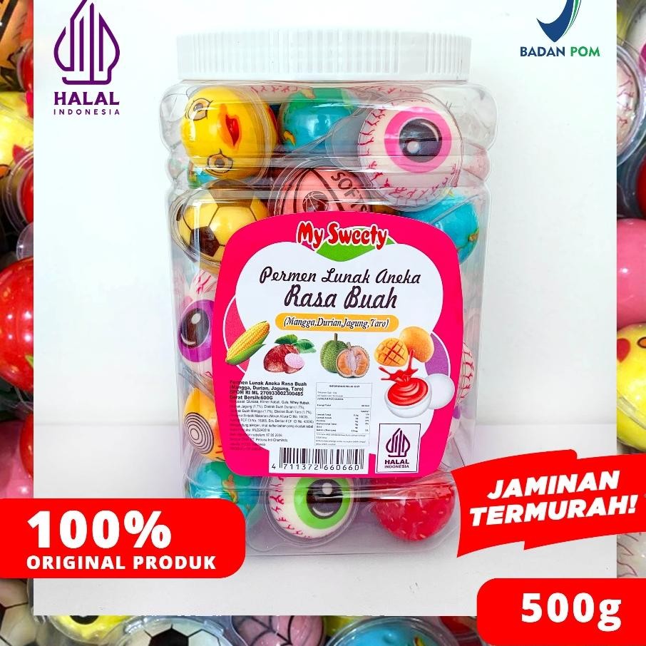 

Permen Halal 50Pc Viral Tito My Weety Anea Raa Buah