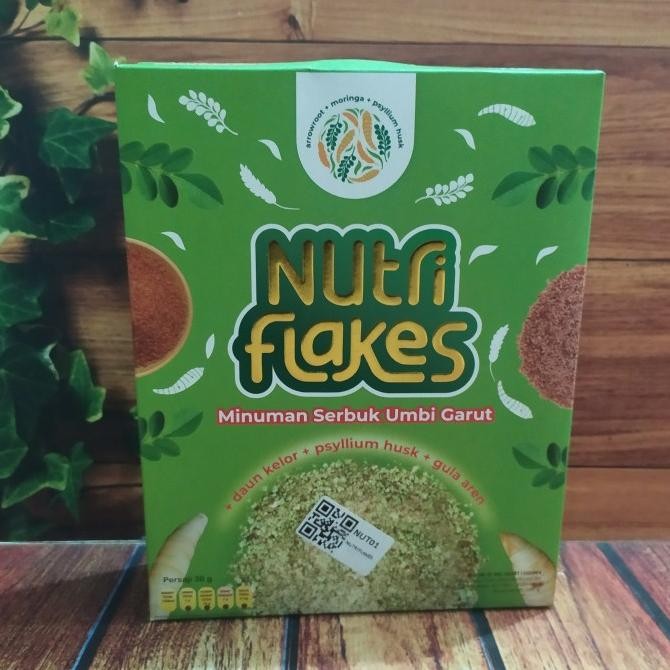 

~~~~~] NUTRIFLAKES NUTRI FLAKES Sereal Serbuk Umbi Garut