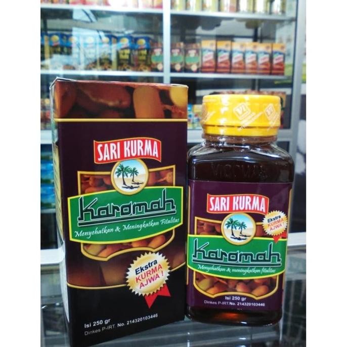 

langsung order saja] Sari kurma Karomah 250gr Sarikurma Karomah plus Kurma Ajwa