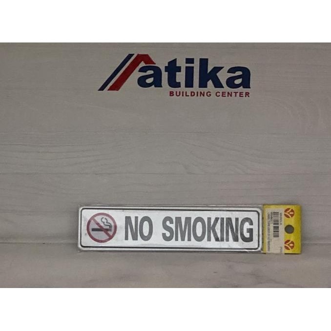 

~~~~~] LABEL TYPE LABEL STICKER PINTU LBS3 05 NO SMOKING