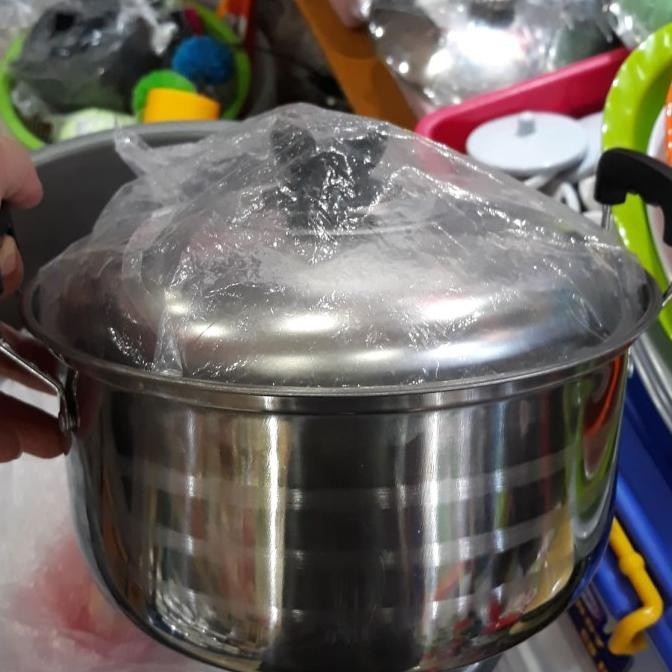 Buruan beli] Panci Stainless 8 Inch | Panci Kecil | Panci Masak | Panci Gagang Mie