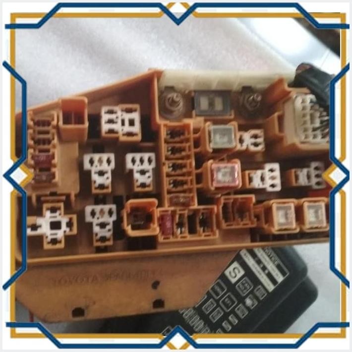 [JYA] BOX SKRING FUSE BOX TOYOTA STARLET KAPSUL 1995 UP ORIGINAL COPOTAN