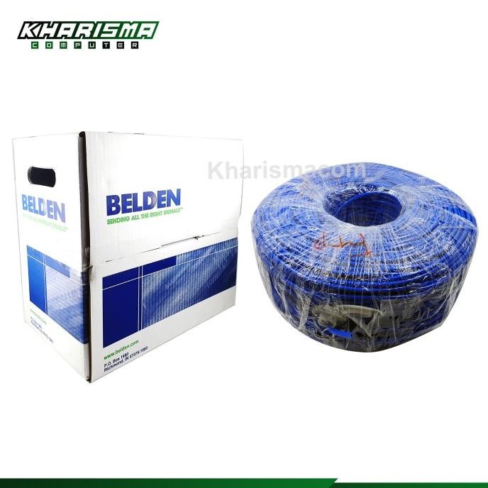 CO KABEL LAN BELDEN CAT6 305 METER/KABEL UTP LAN CAT6 1 ROLL