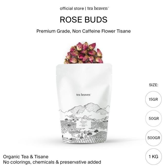 

Siap Kirim Teh Bunga Mawar Organik Premium Rose Flower Tisane Tea Heaven
