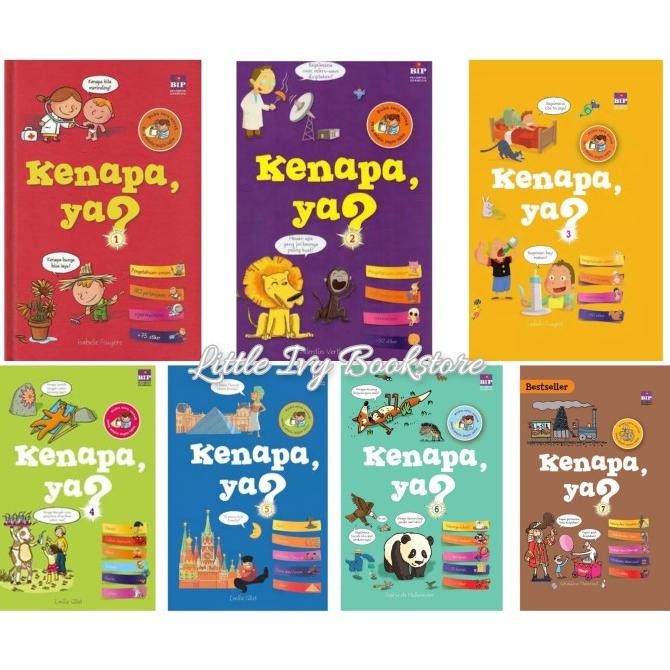 Kenapa Ya 1,2,3,4,5,6. Buku Anak BIP Gramedia 