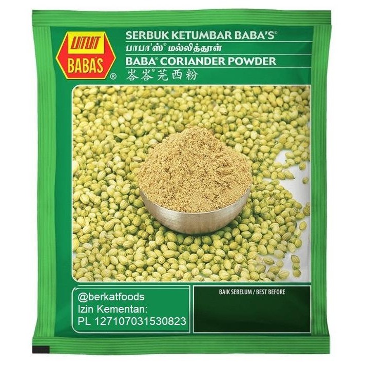 

Ready oke] Coriander Powder Baba's / Dhaniya Dhania / Ketumbar Bubuk Babas Baba