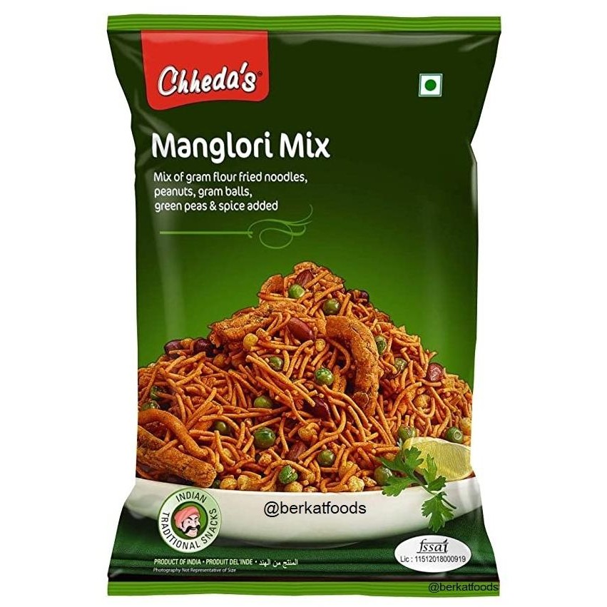 

=====] Manglori Mix Chheda's / Cemilan Snack Namkeen Chhedas India Mixture