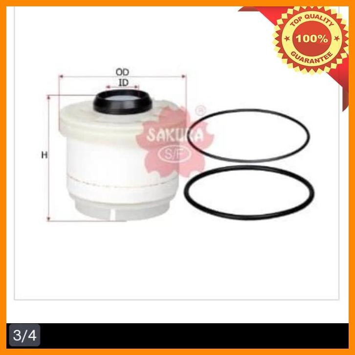 (KAP) FILTER SOLAR SARINGAN SOLAR FUEL FILTER SAKURA UNTUK PAJERO SPORT,FORTUNER DIESEL