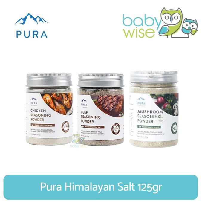 

Pura Seasoning with Himalayan Salt 100gr Kaldu Anak Bayi MPASI
