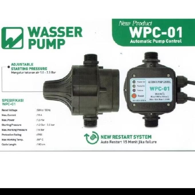 Ready stock] WASSER AUTOMATIC PUMP PRESSURE CONTROL / APC OTOMATIS POMPA AIR