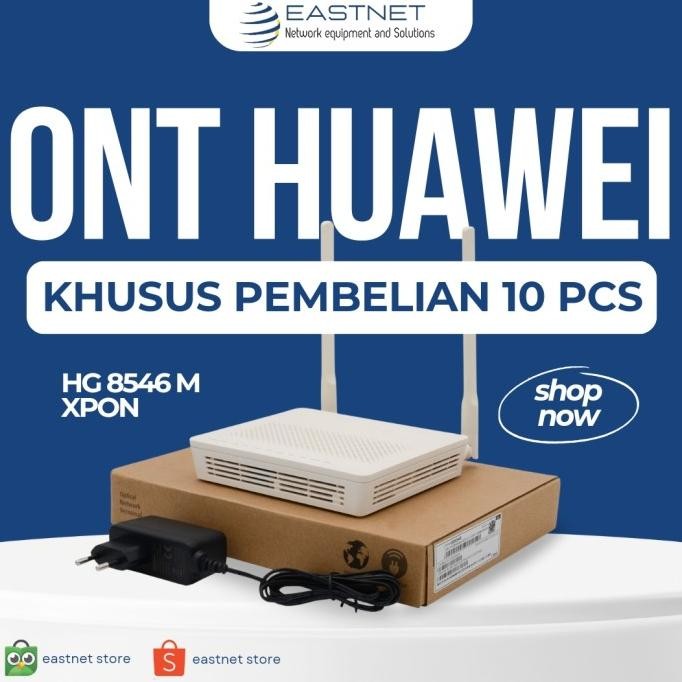 TERBARU - ont huawei hg8546m xpon new (10 unit)