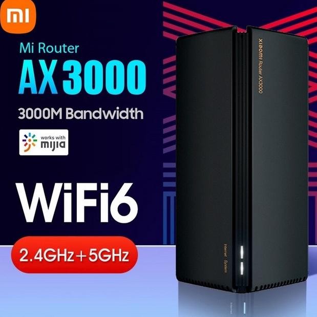 TERBARU - Mi Xiaomi Mesh Router AX3000 & Redmi AX3000 WiFi 6 Mesh Router 3000 Mb